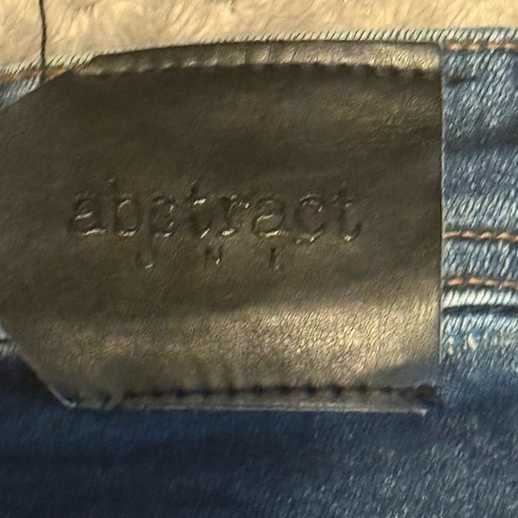 Abstract One Stylish Blue Straight Leg Men’s Jeans size 32x32 - Picture 3 of 4